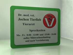 Praxisschilder